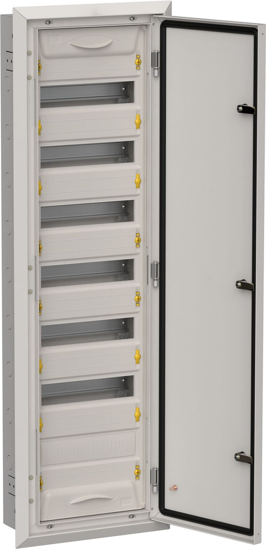 Корпус металлический ЩРВ-84 (1х84) 1130х365х130мм IP31 серый (одна дверь) TITAN IEK