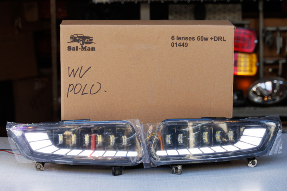 Sal-man LED ПТФ Volkswagen Polo V Рест. (2015 - 2020 г.в.) 62W 6000K