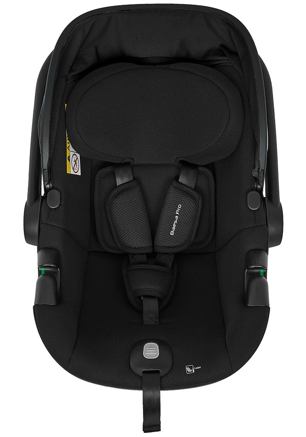 Детская коляска Roan Esso Кожа 3 в 1 с автокреслом Pituso Baesa Pro Black ESSK/215/1 White/Black/руч.Тем.коричневый