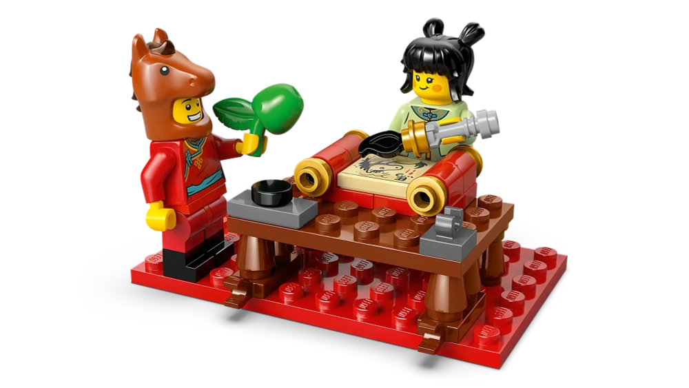 Конструктор LEGO 80119 Galloping Horses Canvas