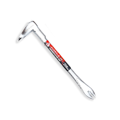 Японский гвоздодер - монтажка с прорезью Miki Tool хромированный 210 мм М00021227
