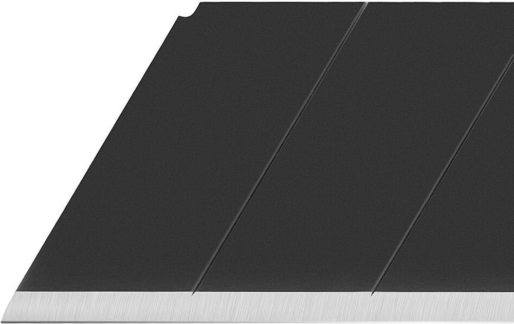 OLFA EXCEL BLACK, 18 х 100 х 0.5 мм, 50 шт, сегментированные лезвия (OL-LBB-50B)