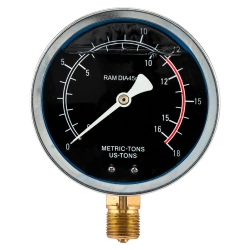 Манометр для пресса гидравлического 12т RockFORCE RF-0500-1-M