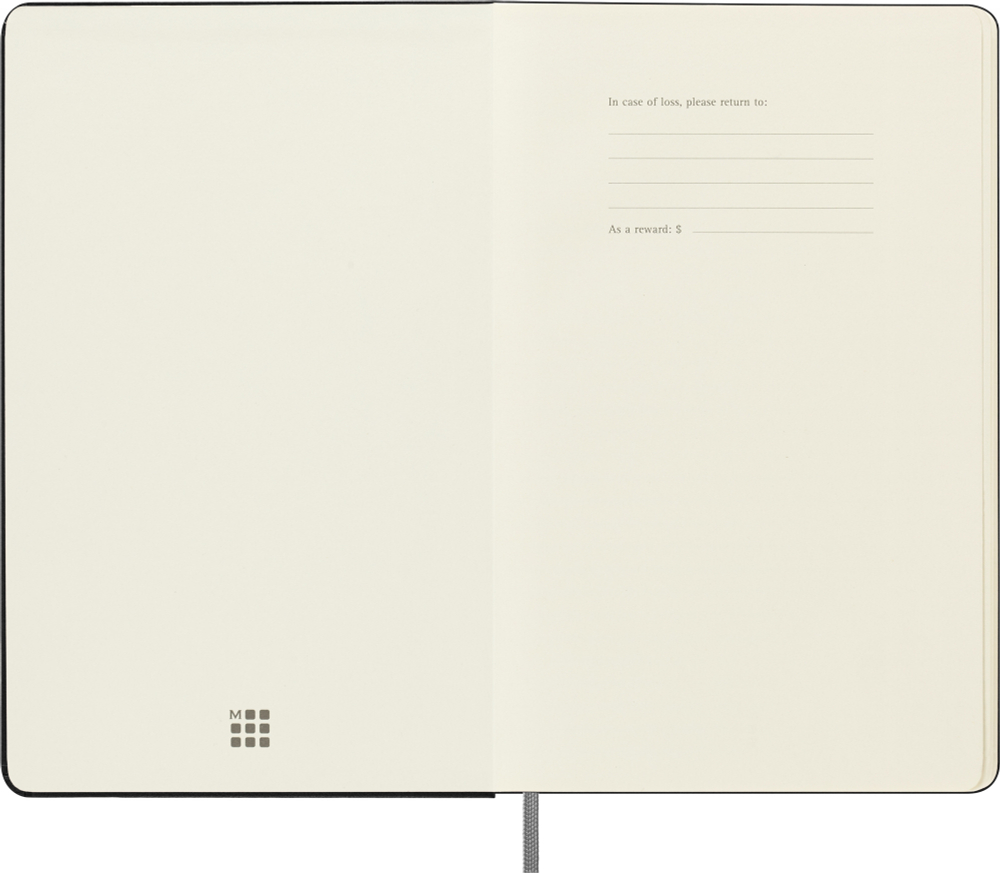 Блокнот Moleskine SMART (SMNL31HBK) A5, 176 стр. в линейку, черный