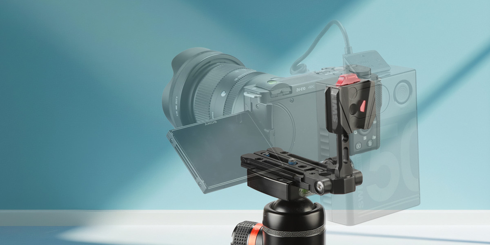 Аккумуляторная площадка SWIT TA-T10S для V-Mount c площадкой Arca Swiss, кронштейном и ножками