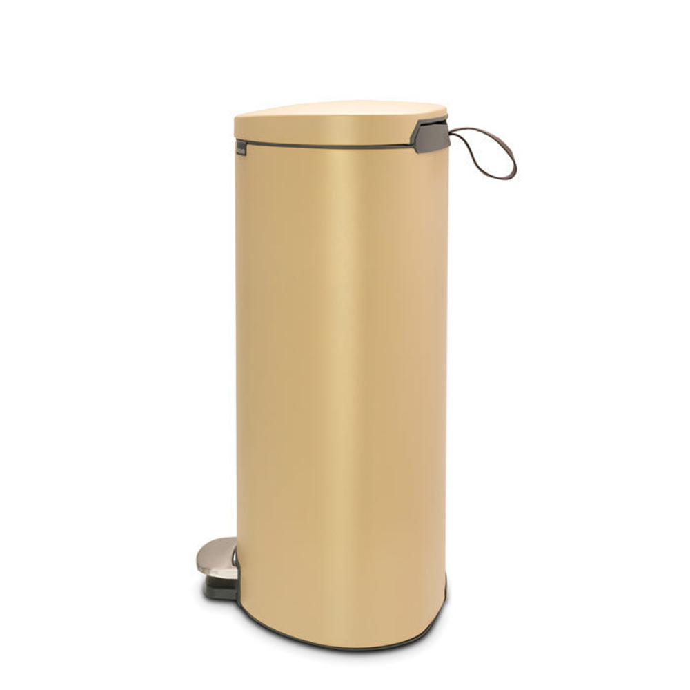 Мусорный бак с педалью 40л FB Brabantia Минерально-золотой