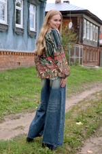 Blouse "Polina. Visiting Baba Yaga"