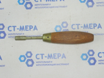 Ключ отвертка торцевой с внутренний шестигранником 5мм соотв. ГОСТ СССР (деревянная ручка)