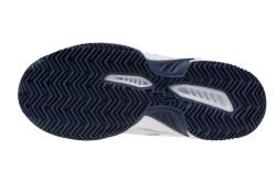 Детские Кроссовки теннисные  Mizuno Break Shot 5 Jr. CC - white/orange/insignia blue