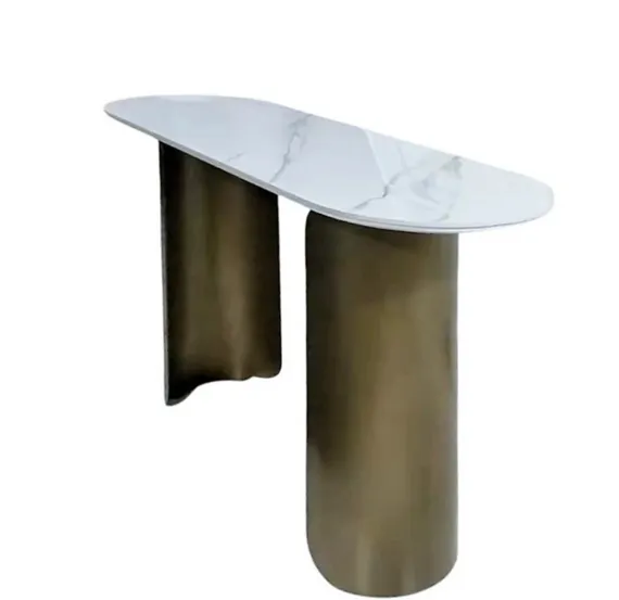 Консоль Leadi, 120х40 см, белая керамика