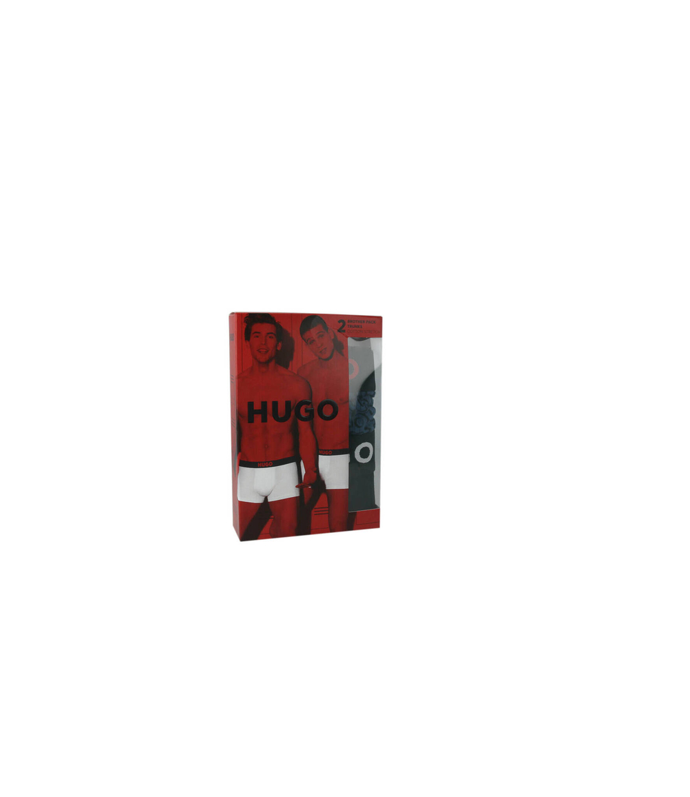 Трусики-боксеры 2шт. BROTHER PACK Hugo Bodywear - черный(50491758)