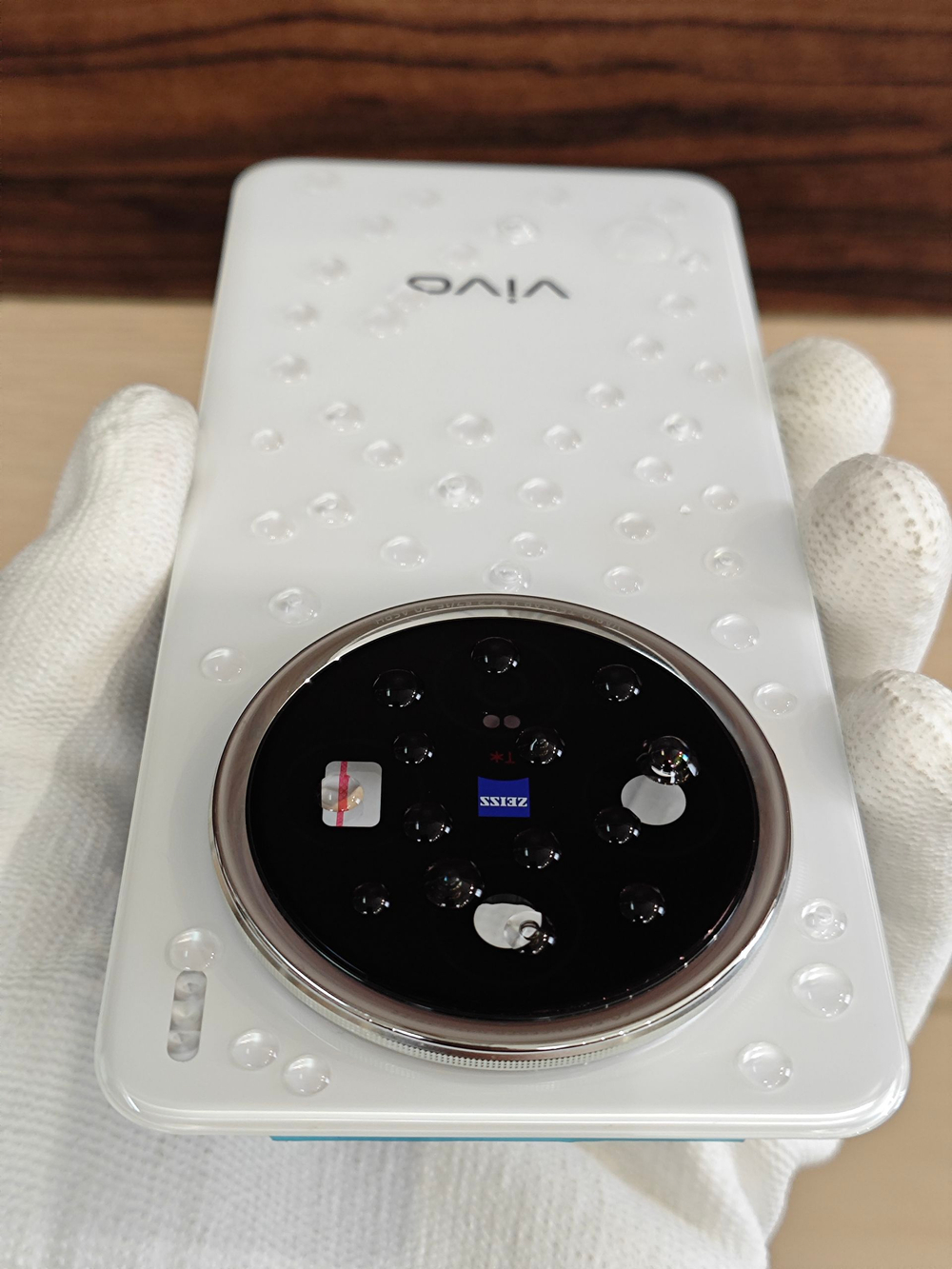 Задняя крышка OРИГИНAЛ для VIVO X200 (V2415) - задняя стеклянная панель. Цвет: Белый / White