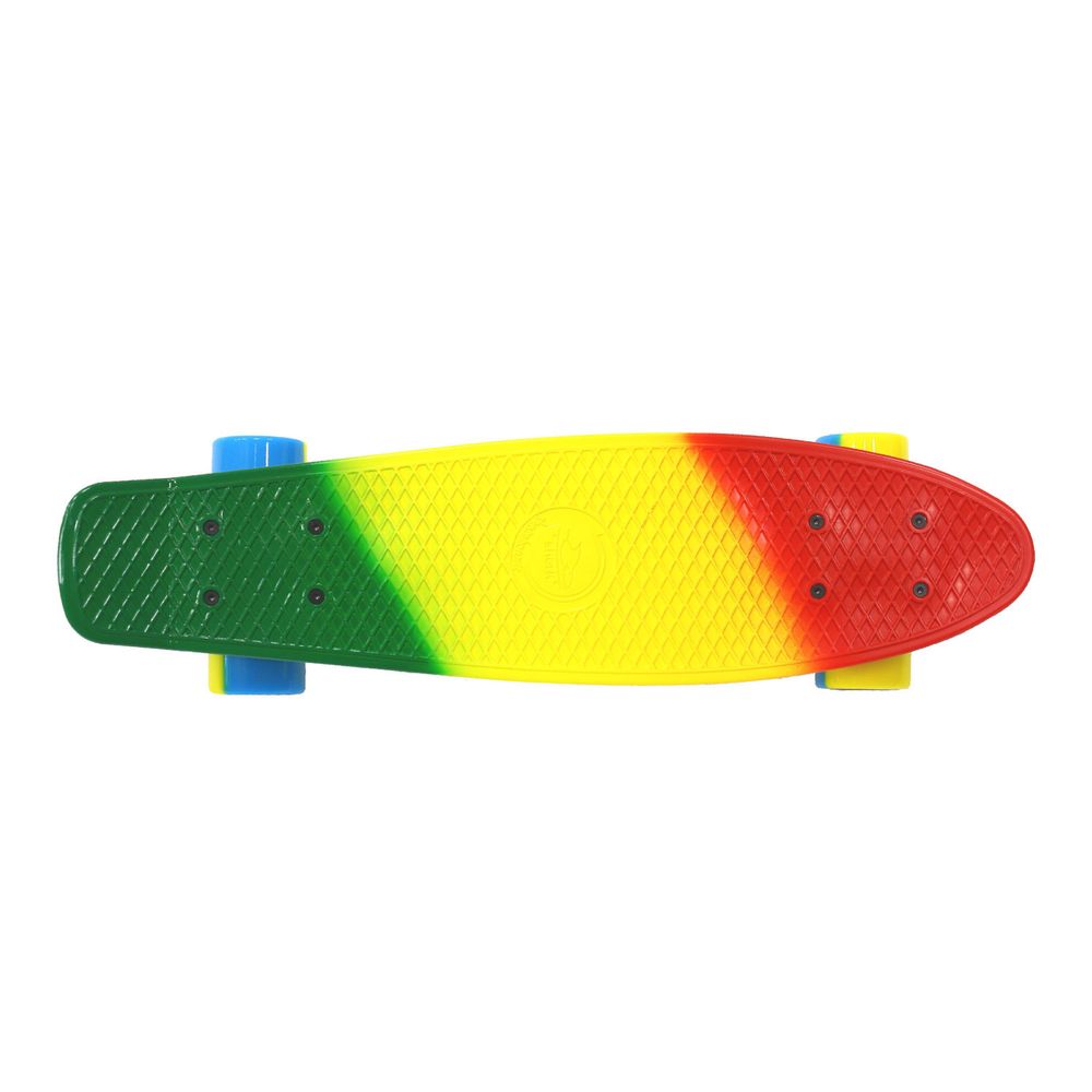 Пенни борд Shark 22 " TLS-401M (зеленый/желтый/красный)