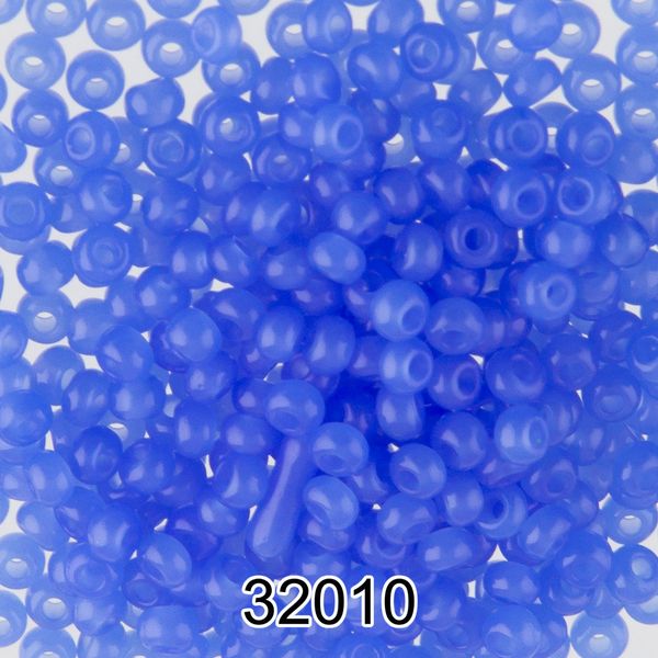 Бисер Preciosa 10/0 (2.3 мм), 500 г, 32010(Ф170) голубой