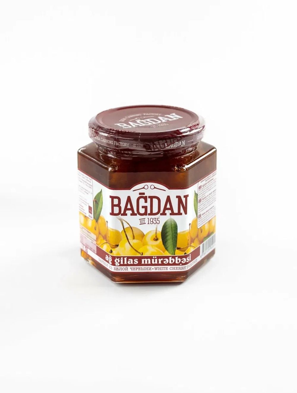 Варенье “Bağdan из Белой Черешни 390гр