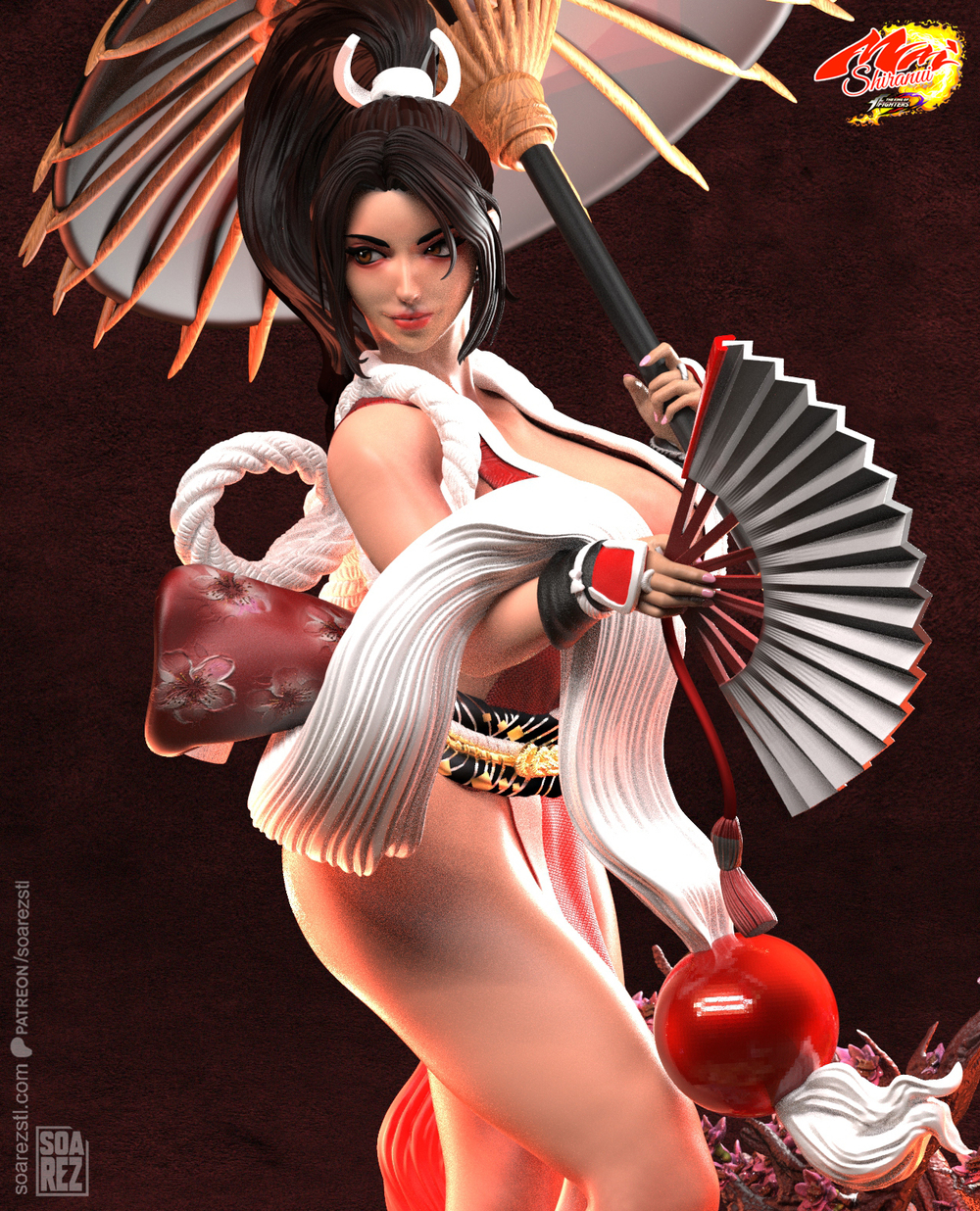 Май Сирануй Mai Shiranui King of Fighters Fatal Fury