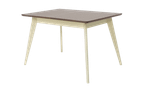 Стол Zip-mebel Сканди 120, Орех/Слоновая кость