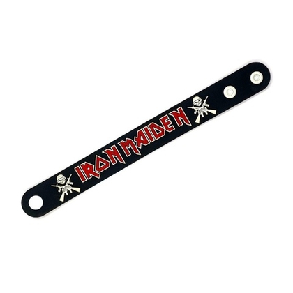 Резиновый напульсник Iron Maiden