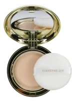 Пудра для лица с коэнзимом и алоэ ENOUGH Coenzyme Q10 Aloe Silky Sun Two way cake 26 гр тон 13