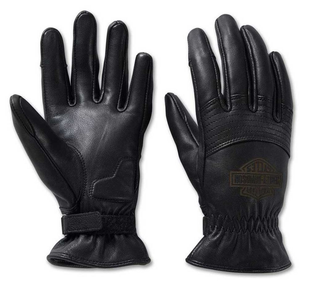 Перчатки Helm Leather Full-Finger Work Harley-Davidson Перчатки Helm Leather Full-Finger Work Harley-Davidson