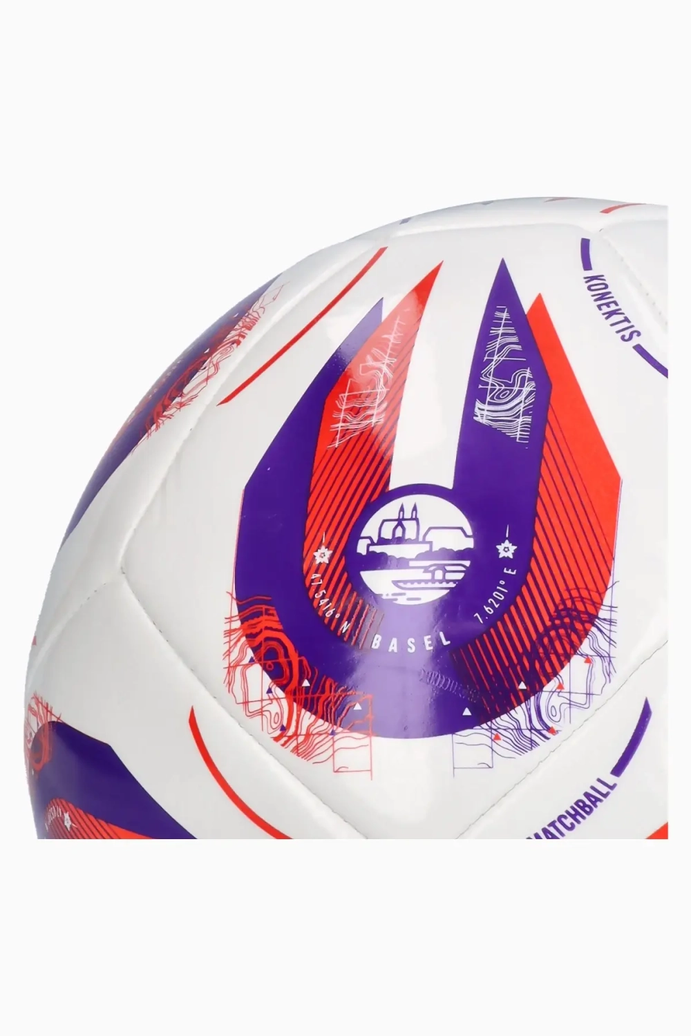 Футбольный мяч adidas Women's EURO 2025 Club размер 3 - белый