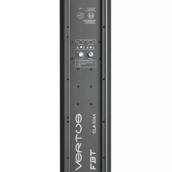FBT VERTUS CLA 604A двухполосный активный би-амп модуль линейного
