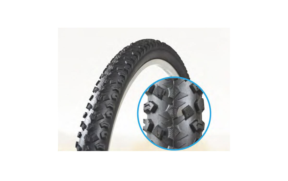 Покрышка TRIX 26"х 2.125 (57-559) TXBM-049, горная, высокая, черная