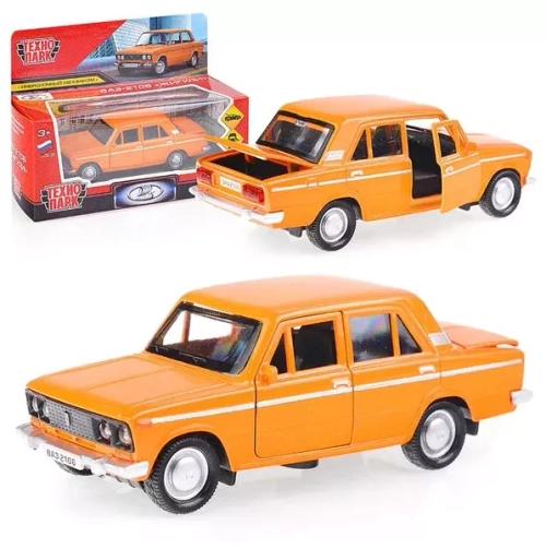 ВАЗ-2106 ЖИГУЛИ 12 см, двери, багаж, инерц, оранжевый