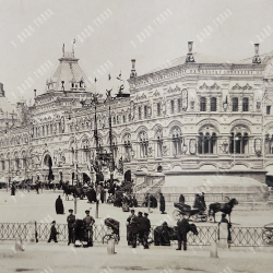Павлов П. П. Фотография Вид на Верхние торговые ряды (ныне ГУМ). 1890-1900-е гг.