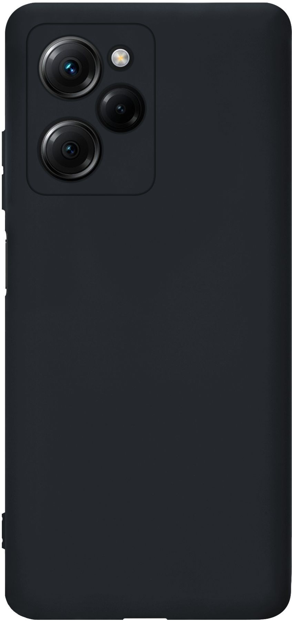 Мягкий Soft Touch чехол из силикона для XIAOMI POCO X5 PRO (не X5!) с бархатной подкладкой
