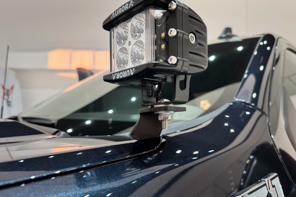 Крепление фар на капот для Chevrolet Silverado 2022-2026