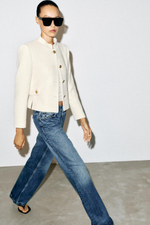 СТРУКТУРИРОВАННЫЙ УКОРОЧЕННЫЙ БЛЕЙЗЕР — ZARA