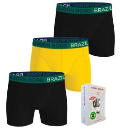 Боксерки теннисные Bj_rn Borg Cotton Stretch Brazil 3P - multicolor