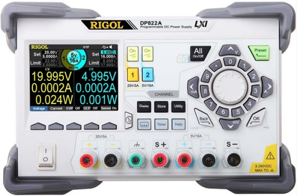 Источник питания Rigol DP822A