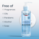 Eucerin, Face, увлажняющий очищающий гель с гиалуроновой кислотой, без отдушки, 200 мл (6,8 жидк. унции)