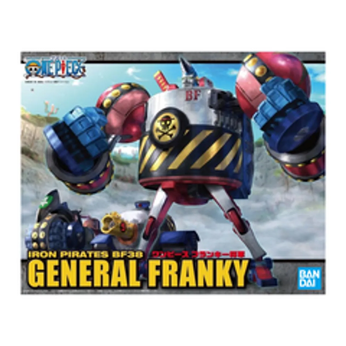 One Piece Best Mecha Collection: General Franky / Iron Pirates BF38 (сборная модель)