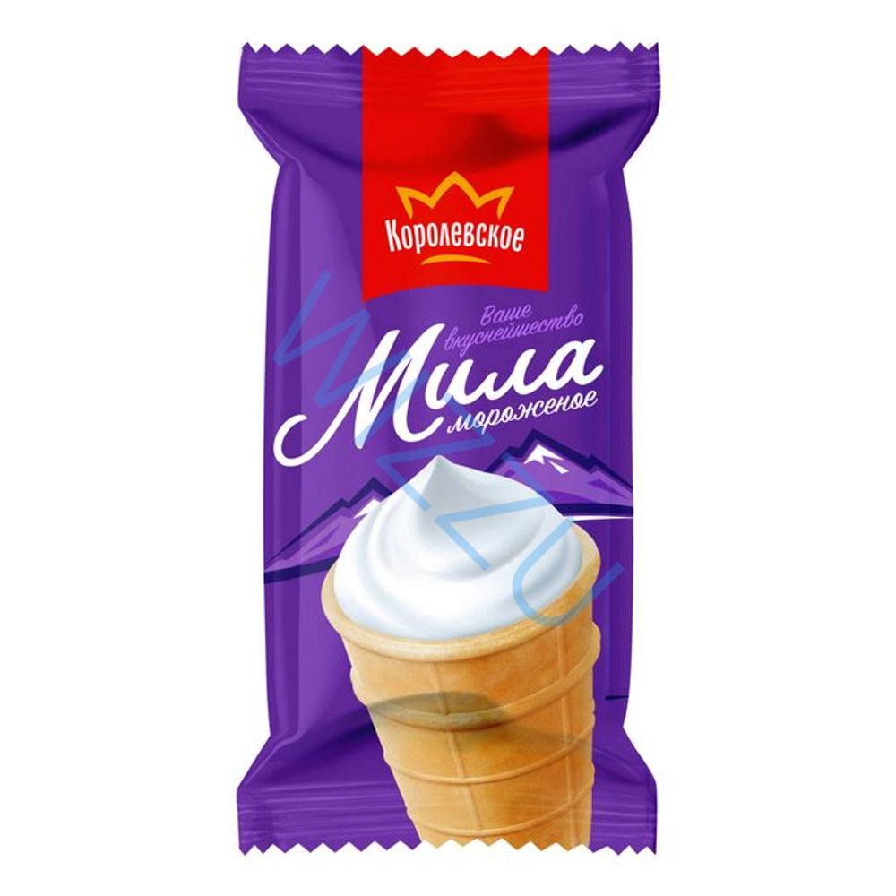 Мороженное ТМ Ваше вкус МИЛА ванильное 1 кг