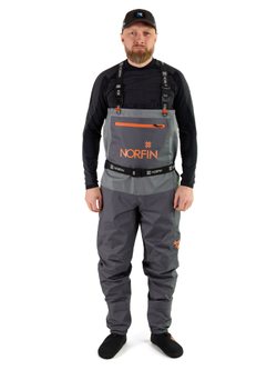 Полукомбинезон заброд. Norfin PILOT STOCKINGFOOT GRAY р.XXL