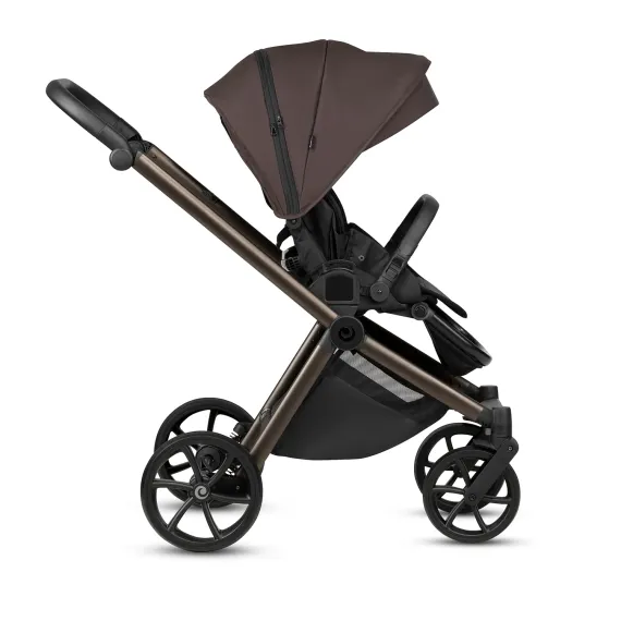 Коляска 3 в 1 Tutis Mio 3+ Essential Coffee Brown