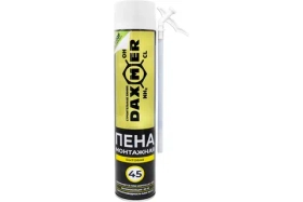 Пена монтажная бытовая Daxmer 45, 1000 мл (650 г), 00-00458223