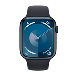 Умные часы Apple Watch Series 9 GPS, 45mm, Aluminium Case with Sport Band M/L, Midnight (Тёмная ночь)