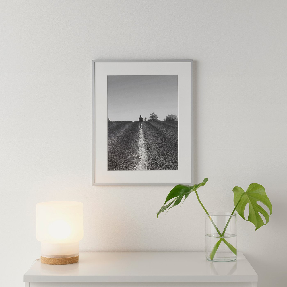 IKEA LOMVIKEN  (ИКЕА ЛОМВИКЕН)  -  Рамка - алюминий 40x50 см