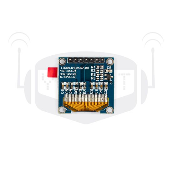 Дисплей 0.96 OLED SPI/IIC (желто-синий)