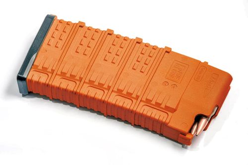 Магазин PufGun для Сайга-308, .308 Win, 25 патронов, оранжевый