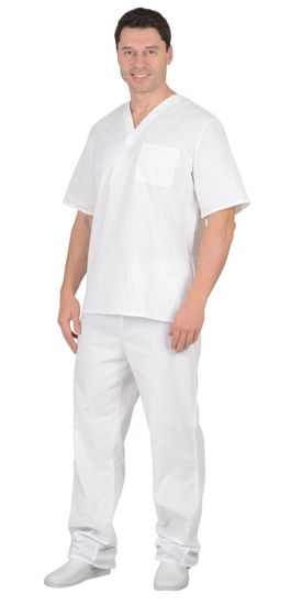 Костюм мужской пекаря (белый)