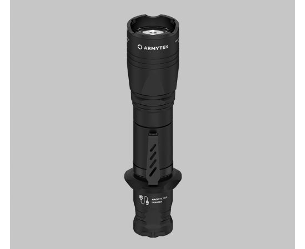 Фонарь Armytek Dobermann Pro Magnet USB Белый, F07501C