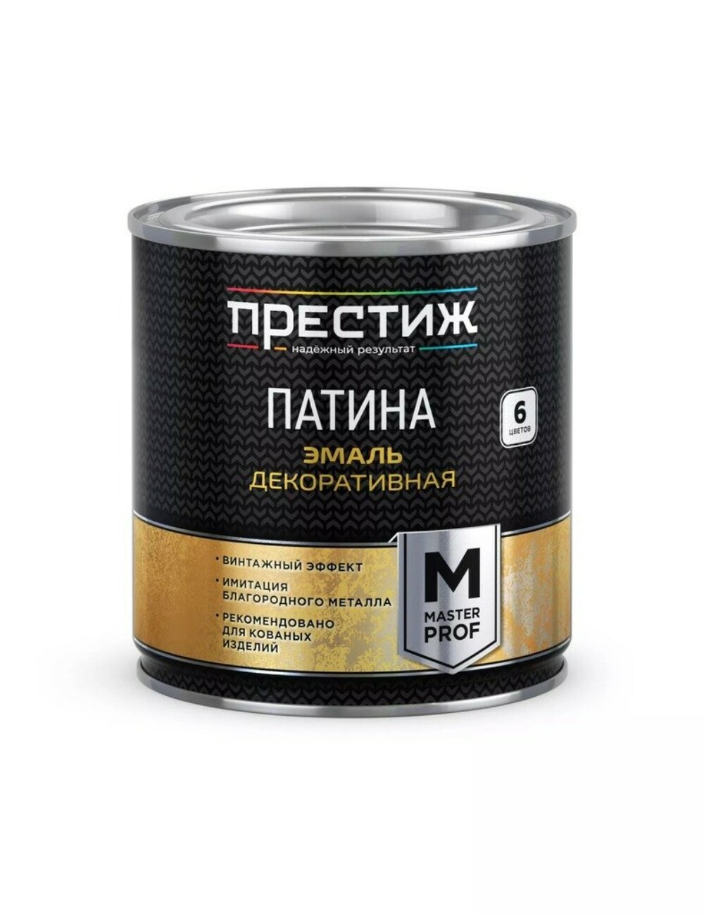 Эмаль декоративная Патина красное золото 0,2 л