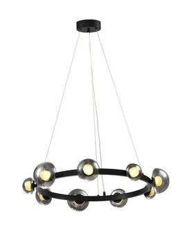 Подвесная люстра 36W 3000К-6000K ZRS.1888.09 черный Fritto Zortes