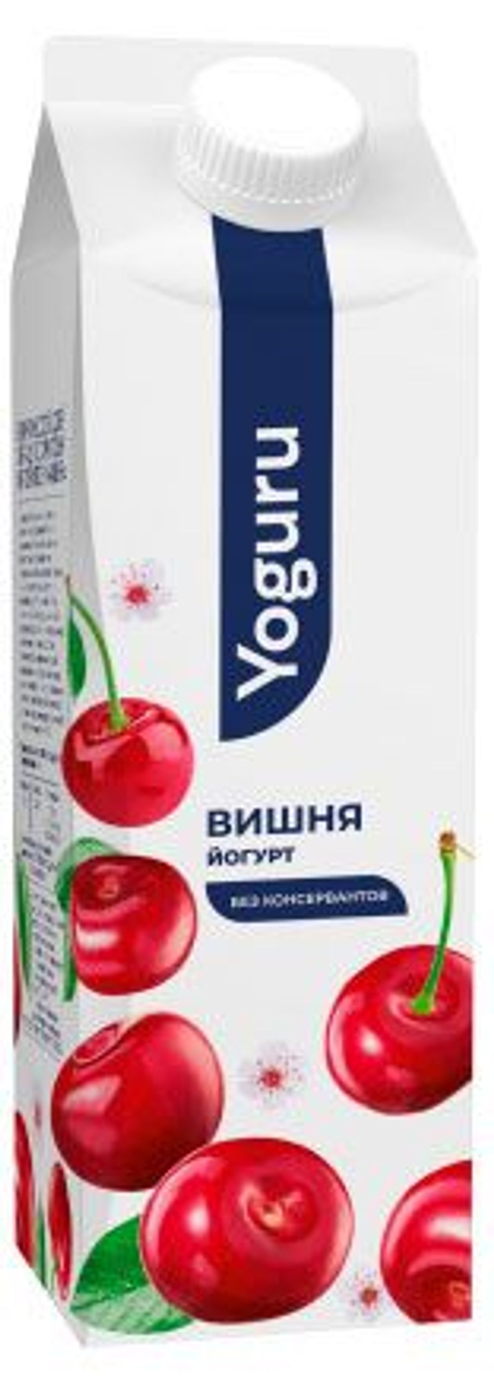 Йогурт Yoguru Вишня 1,5% 500гр