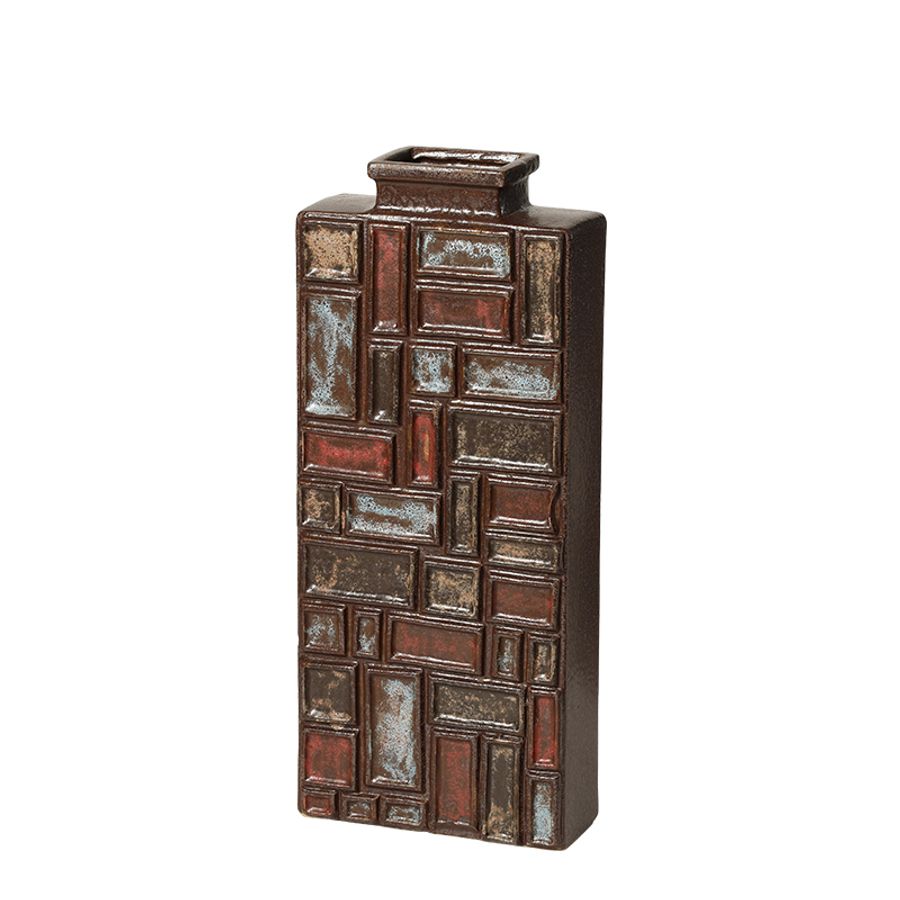 Ваза Colored square bottle